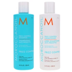 Simple Moroccanoil Frizz Control Shampoo 8.5 Oz & Frizz Control Conditioner 8.5 Oz Combo Pack -Personal Care Shop 1445575.01 2