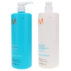 Simple Moroccanoil Frizz Control Shampoo 33.8 Oz & Frizz Control Conditioner 33.8 Oz Combo Pack -Personal Care Shop 1445576.02 2