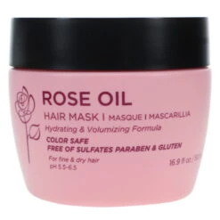 Simple Luseta Rose Oil Hair Mask 16.9 Oz
