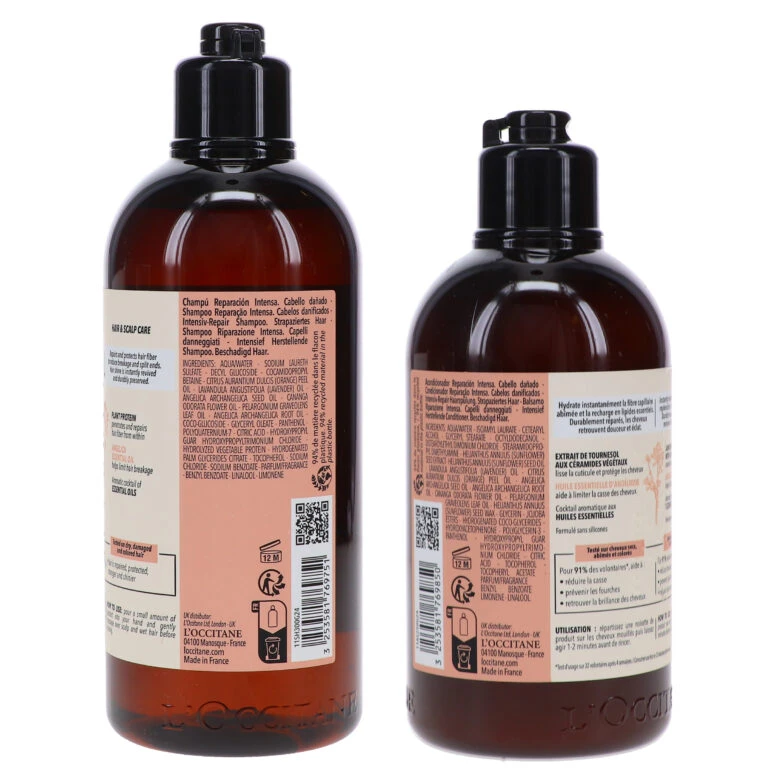 Simple L’Occitane Intensive Repair Shampoo 10.1 Oz & Intensive Repair Conditioner 8.4 Oz Combo Pack 7 Simple L’Occitane Intensive Repair Shampoo 10.1 Oz & Intensive Repair Conditioner 8.4 Oz Combo Pack - Image 5
