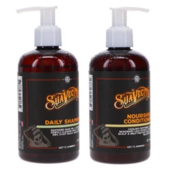 Simple Suavecito Daily Shampoo 8 Oz & Nourishing Conditioner 8 Oz Combo Pack -Personal Care Shop 1445867.06