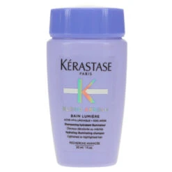 Simple Kerastase Blond Absolu Bain Lumiere 1 Oz & Blond Absolu Cicaflash Conditioner Fortifying Treatment 1 Oz Combo Pack -Personal Care Shop 1446026.07 2