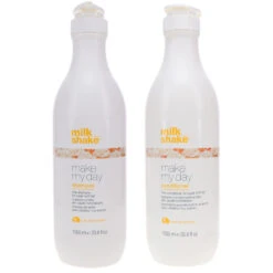 Simple Milk_shake Make My Day Shampoo 33.8 Oz & Make My Day Conditioner 33.8 Oz Combo Pack -Personal Care Shop 1446169.01 2