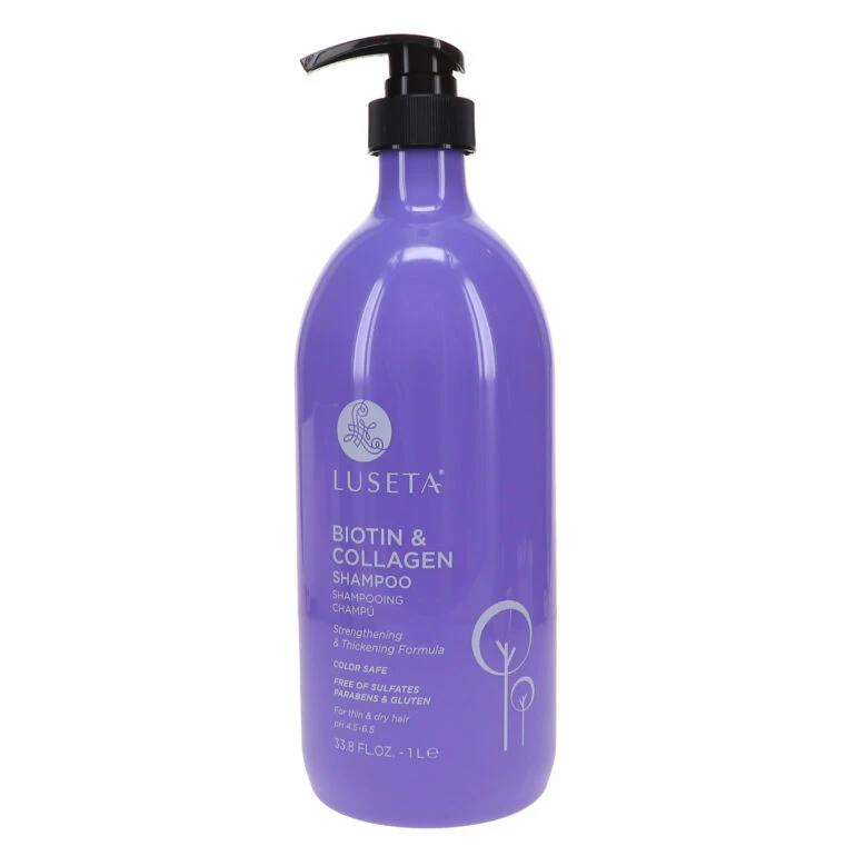 Simple Luseta Biotin & Collagen Shampoo 33.8 Oz & Biotin & Collagen Conditioner 33.8 Oz Combo Pack 9 Simple Luseta Biotin & Collagen Shampoo 33.8 Oz & Biotin & Collagen Conditioner 33.8 Oz Combo Pack - Image 7