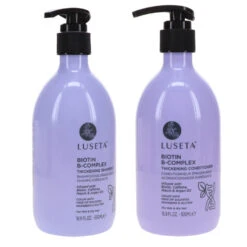 Simple Luseta Biotin B-Complex Thickening Shampoo 16.9 Oz & Biotin B-Complex Thickening Conditioner 16.9 Oz Combo Pack -Personal Care Shop 1446557.06