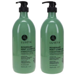Simple Luseta Rosemary Mint Complex Shampoo 33.8 Oz & Rosemary Mint Complex Conditioner 33.8 Oz Combo Pack -Personal Care Shop 1446566.06