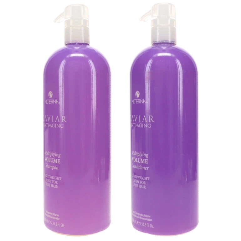 Simple Alterna CAVIAR Anti-Aging Multiplying Volume Shampoo 33.8 Oz & Anti-Aging Multiplying Volume Conditioner 33.8 Oz Combo Pack 5 Simple Alterna CAVIAR Anti-Aging Multiplying Volume Shampoo 33.8 Oz & Anti-Aging Multiplying Volume Conditioner 33.8 Oz Combo Pack - Image 3