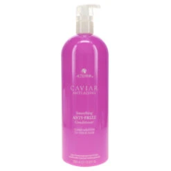 Simple Alterna CAVIAR Smoothing Anti-Frizz Shampoo 33.8 Oz & Anti-Aging Smoothing Anti-Frizz Conditioner 33.8 Oz Combo Pack -Personal Care Shop 1446586.08