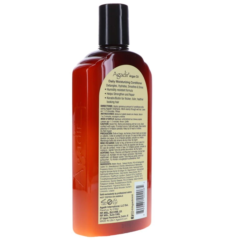 Simple Agadir Argan Oil Daily Moisturizing Conditioner 12.4 Oz 6 Simple Agadir Argan Oil Daily Moisturizing Conditioner 12.4 Oz - Image 4
