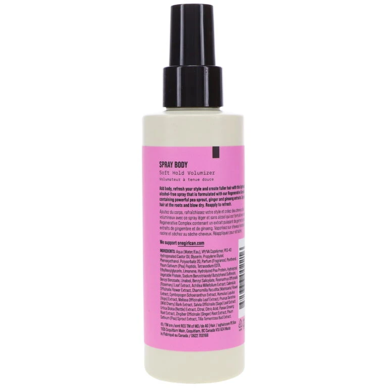 Simple AG Care Spray Body Soft-Hold Volumizer 5 Oz 6 Simple AG Care Spray Body Soft-Hold Volumizer 5 Oz - Image 4