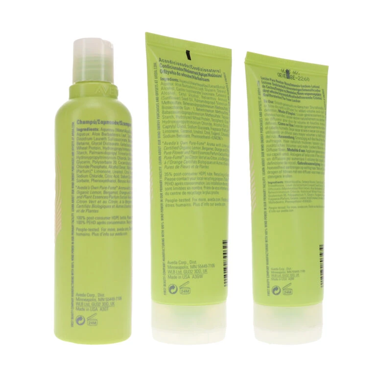 Simple Aveda Be Curly Shampoo 8.5 Oz, Be Curly Conditioner 6.7 Oz, & Be Curly Curl Enhancer 6.7 Oz Combo Pack 4 Simple Aveda Be Curly Shampoo 8.5 Oz, Be Curly Conditioner 6.7 Oz, & Be Curly Curl Enhancer 6.7 Oz Combo Pack - Image 2