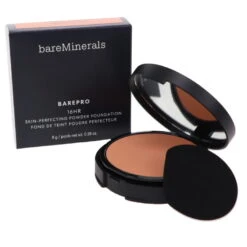 Simple BareMinerals BAREPRO 16-HR Skin-Perfecting Powder Foundation Medium Cool 01 0.09 Oz -Personal Care Shop bareminerals barepro 16hr full coverage concealer medium cool 01 0.28oz 1437731.7
