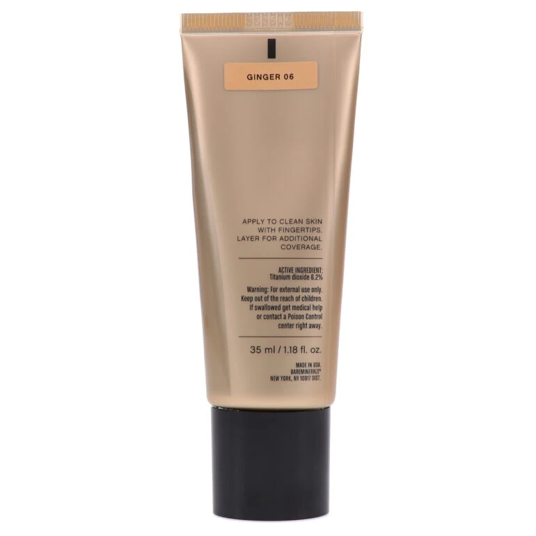 Simple BareMinerals Complexion Rescue Tinted Moisturizer Broad Spectrum SPF 30 Ginger 06 1.18 Oz 6 Simple BareMinerals Complexion Rescue Tinted Moisturizer Broad Spectrum SPF 30 Ginger 06 1.18 Oz - Image 4