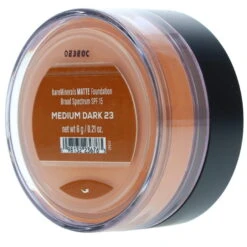 Simple BareMinerals Loose Powder Matte Foundation Broad Spectrum SPF 15 Medium Dark 23 0.21 Oz -Personal Care Shop bareminerals loose powder matte foundation spf15 medium dark 23 0.21oz 1422385.6