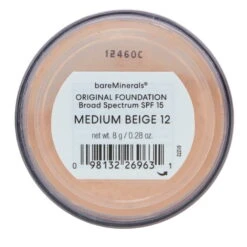 Simple BareMinerals Original Foundation Broad Spectrum SPF 15 Medium Beige 12 0.28 Oz -Personal Care Shop bareminerals original foundation spf15 medium beige 0.28oz new 1422345.5