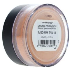 Simple BareMinerals Original Foundation Broad Spectrum SPF 15 Medium Tan 18 0.28 Oz -Personal Care Shop bareminerals original foundation spf15 medium tan 0.28oz new 1422350.4 2