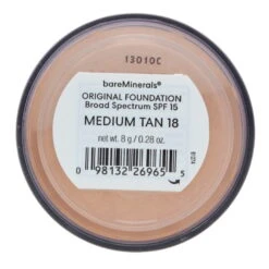 Simple BareMinerals Original Foundation Broad Spectrum SPF 15 Medium Tan 18 0.28 Oz -Personal Care Shop bareminerals original foundation spf15 medium tan 0.28oz new 1422350.5 2