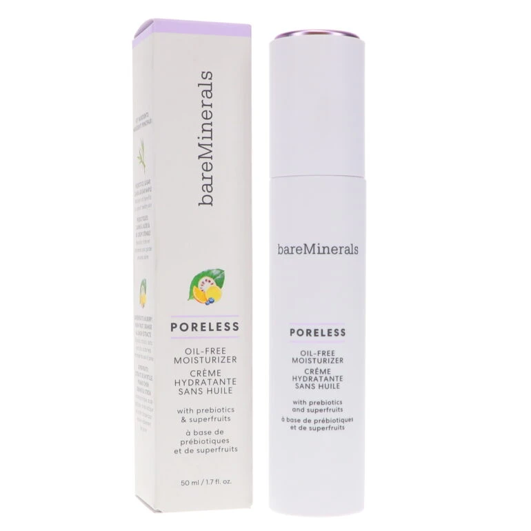 Simple BareMinerals Poreless Oil-Free Moisturizer 1.7 Oz 3 Simple BareMinerals Poreless Oil-Free Moisturizer 1.7 Oz