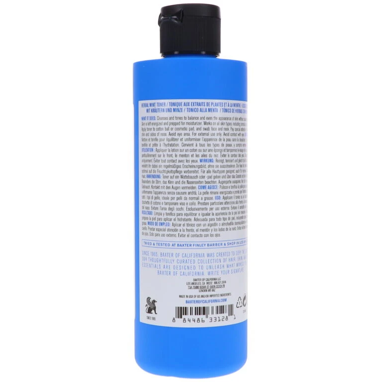 Simple Baxter Of California Herbal Mint Toner 8 Oz 7 Simple Baxter Of California Herbal Mint Toner 8 Oz - Image 5