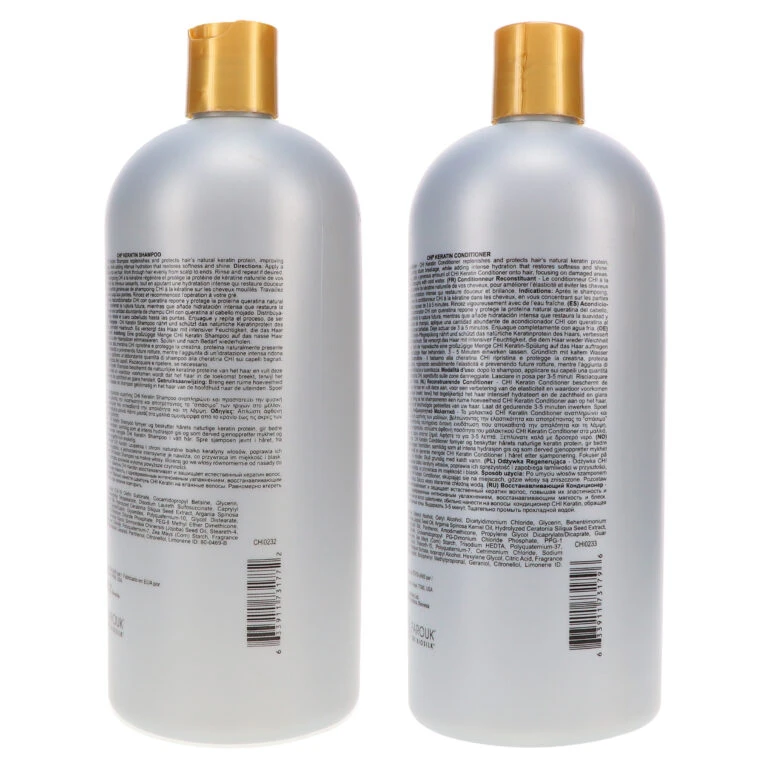 Simple CHI Keratin Reconstructing Shampoo 32 Oz & Keratin Reconstructing Conditioner 32 Oz Combo Pack 7 Simple CHI Keratin Reconstructing Shampoo 32 Oz & Keratin Reconstructing Conditioner 32 Oz Combo Pack - Image 5
