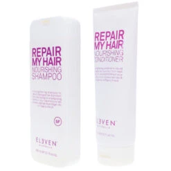 Simple ELEVEN Australia Repair My Hair Nourishing Shampoo 10.1 Oz & Repair My Hair Nourishing Conditioner 6.8 Oz Combo Pack -Personal Care Shop eleven repair my hair combo pack 1440943.2 1