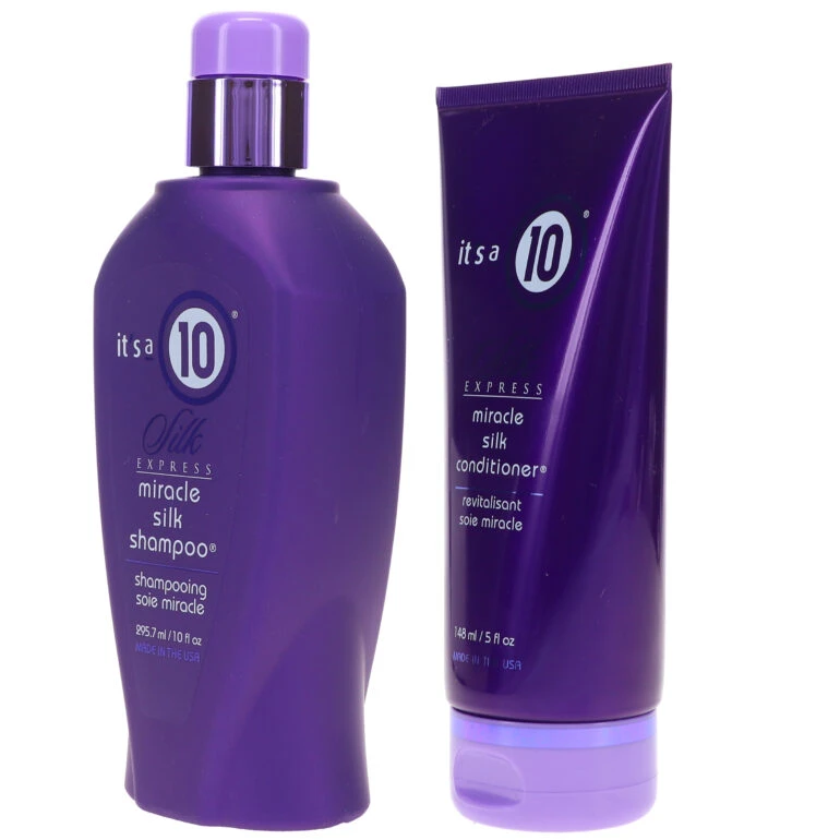 Simple It’s A 10 Silk Express Silk Shampoo 10 Oz & Silk Express Silk Conditioner 5 Oz Combo Pack 4 Simple It’s A 10 Silk Express Silk Shampoo 10 Oz & Silk Express Silk Conditioner 5 Oz Combo Pack - Image 2