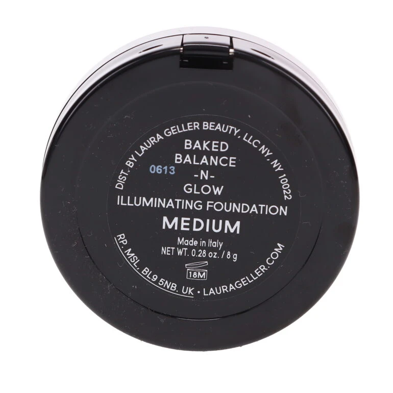 Simple Laura Geller Baked Balance-N-Glow Illuminating Foundation Medium 0.28 Oz 7 Simple Laura Geller Baked Balance-N-Glow Illuminating Foundation Medium 0.28 Oz - Image 5