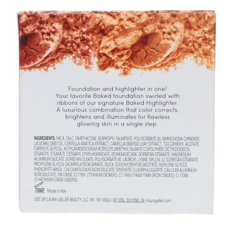 Simple Laura Geller Baked Balance-N-Glow Illuminating Foundation Toffee 0.28 Oz 10 Simple Laura Geller Baked Balance-N-Glow Illuminating Foundation Toffee 0.28 Oz - Image 8