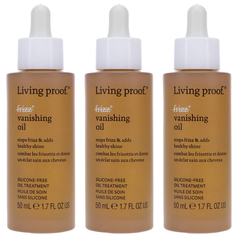 Simple Living Proof No Frizz Vanishing Oil 1.7 Oz 3 Pack 3 Simple Living Proof No Frizz Vanishing Oil 1.7 Oz 3 Pack