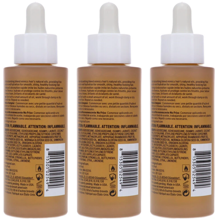 Simple Living Proof No Frizz Vanishing Oil 1.7 Oz 3 Pack 6 Simple Living Proof No Frizz Vanishing Oil 1.7 Oz 3 Pack - Image 4