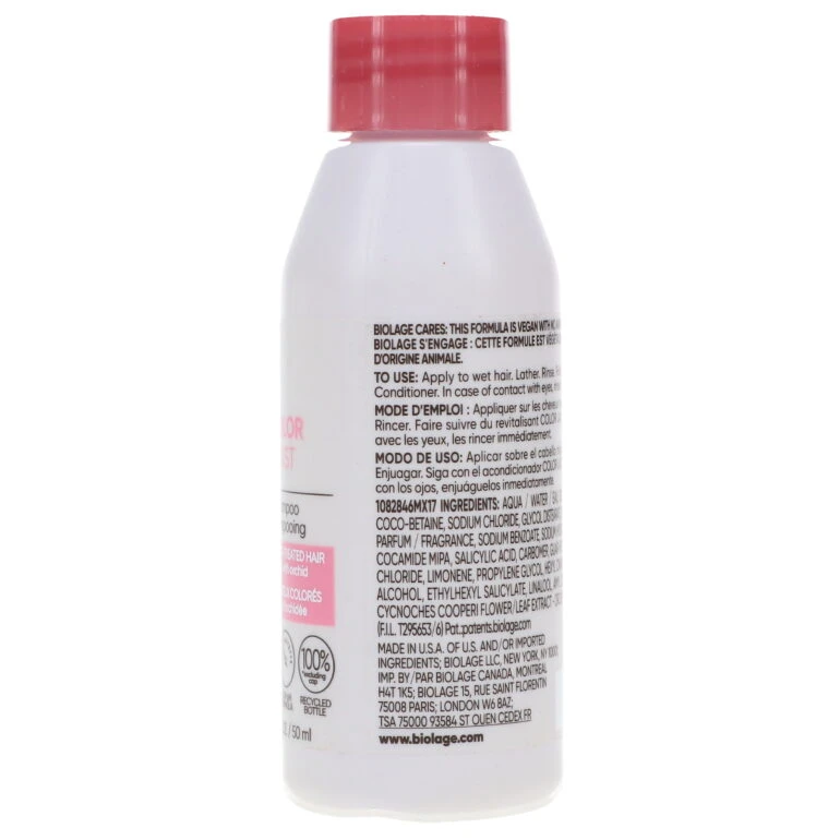 Simple Matrix Biolage Colorlast Shampoo 1.69 Oz 6 Simple Matrix Biolage Colorlast Shampoo 1.69 Oz - Image 4