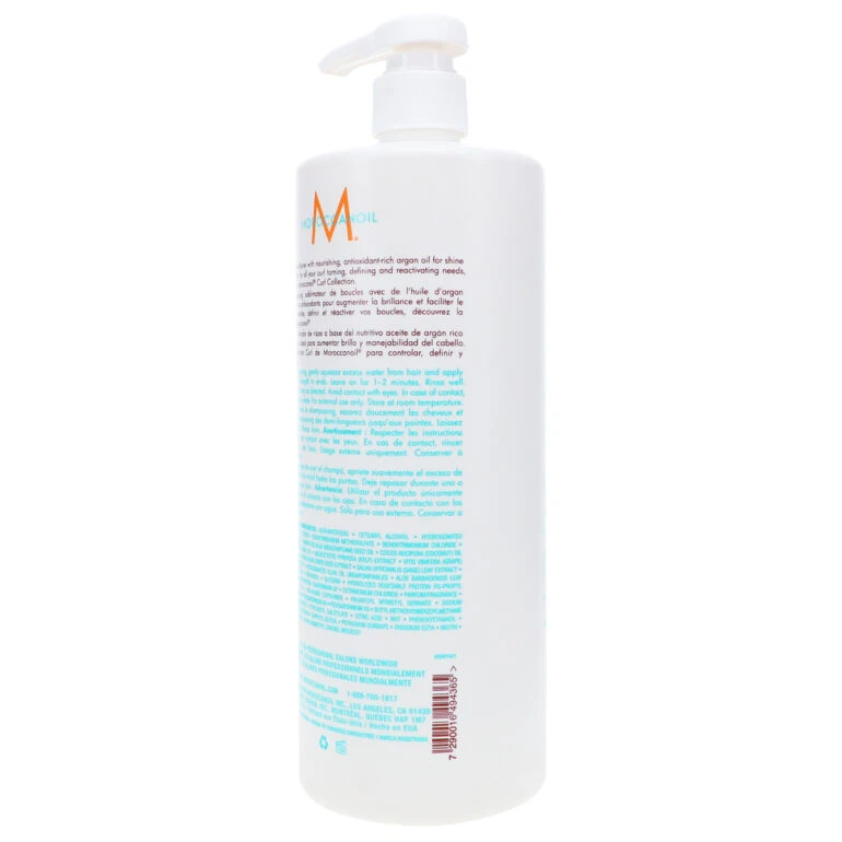 Simple Moroccanoil Curl Enhancing Conditioner 33.8 Oz 8 Simple Moroccanoil Curl Enhancing Conditioner 33.8 Oz - Image 6
