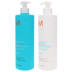 Simple Moroccanoil Moisture Repair Shampoo 16.9 Oz & Moisture Repair Conditioner 16.9 Oz Combo Pack -Personal Care Shop moroccanoil moisture repair shampoo and conditioner 16.9oz combo 1440235.2 4