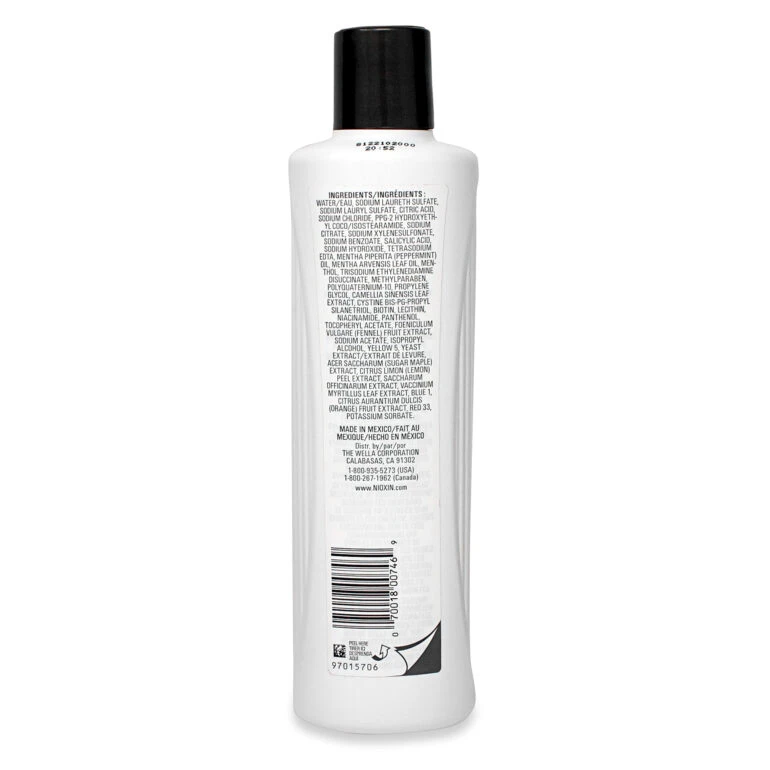 Simple Nioxin Nioxin 4 Cleanser Shampoo Colored Hair 10.1 Oz 4 Simple Nioxin Nioxin 4 Cleanser Shampoo Colored Hair 10.1 Oz - Image 2