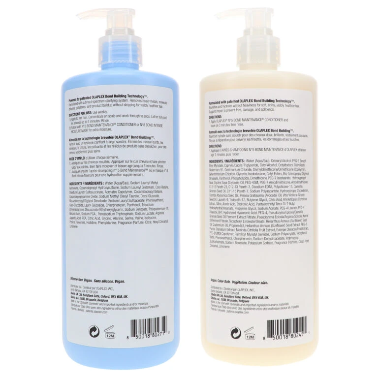Simple Olaplex No.4C Bond Maintenance Clarifying Shampoo & No. 5 Conditioner 33.8 Oz Combo Pack 6 Simple Olaplex No.4C Bond Maintenance Clarifying Shampoo & No. 5 Conditioner 33.8 Oz Combo Pack - Image 4