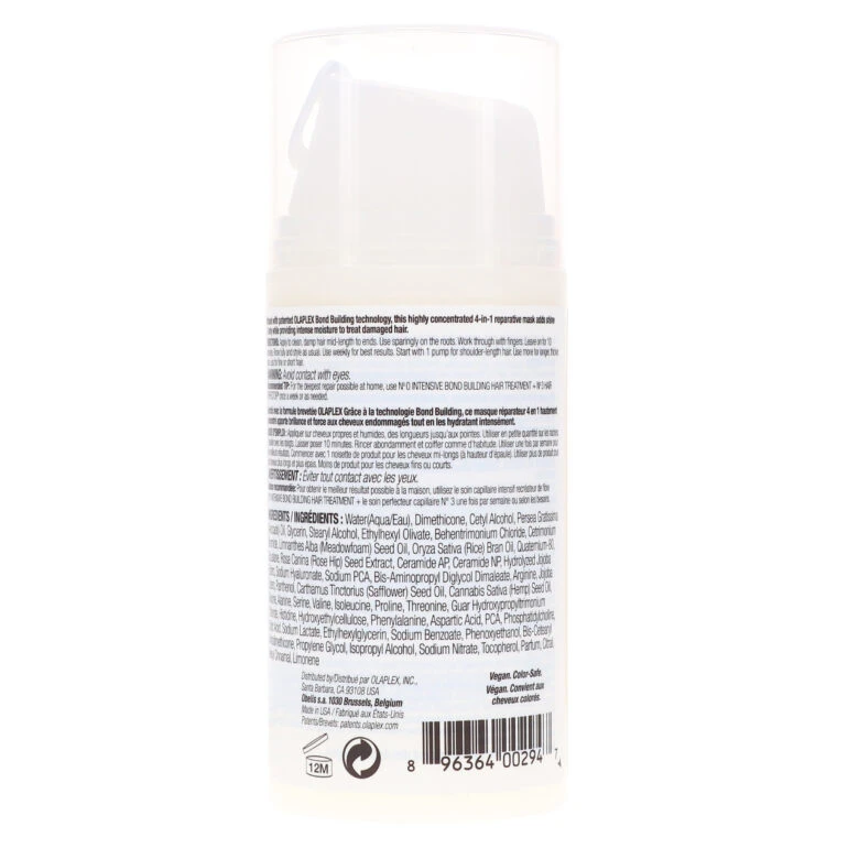 Simple Olaplex No. 8 Bond Intense Mask 3.3 Oz 7 Simple Olaplex No. 8 Bond Intense Mask 3.3 Oz - Image 5