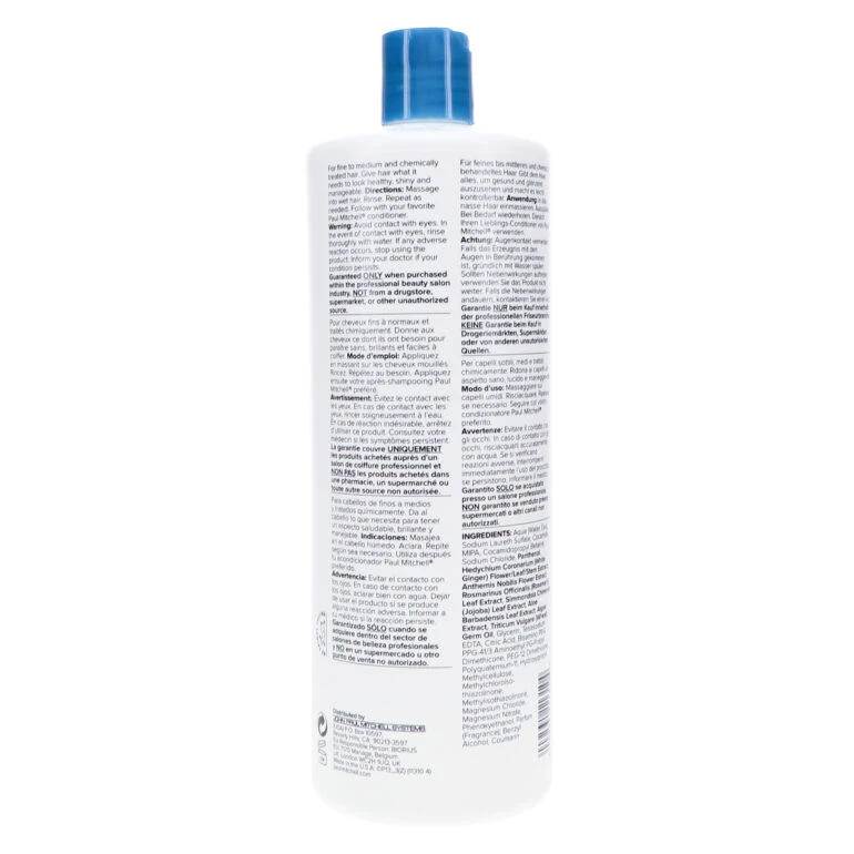 Simple Paul Mitchell Original Shampoo One 33.8 Oz 7 Simple Paul Mitchell Original Shampoo One 33.8 Oz - Image 5