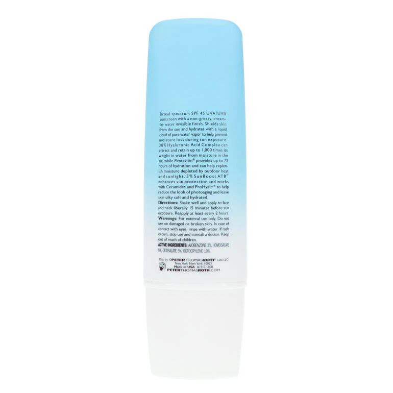 Simple Peter Thomas Roth Water Drench Hyaluronic Moisturizer SPF 45 1.7 Oz 9 Simple Peter Thomas Roth Water Drench Hyaluronic Moisturizer SPF 45 1.7 Oz - Image 7