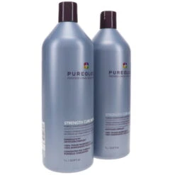 Simple Pureology Strength Cure Best Blonde Purple Shampoo 33.8 Oz & Strength Cure Best Blonde Purple Conditioner 33.8 Oz Combo Pack -Personal Care Shop pureology strength cure best blonde shampoo 26 conditioner 33.820oz combo20pack 1430904.6