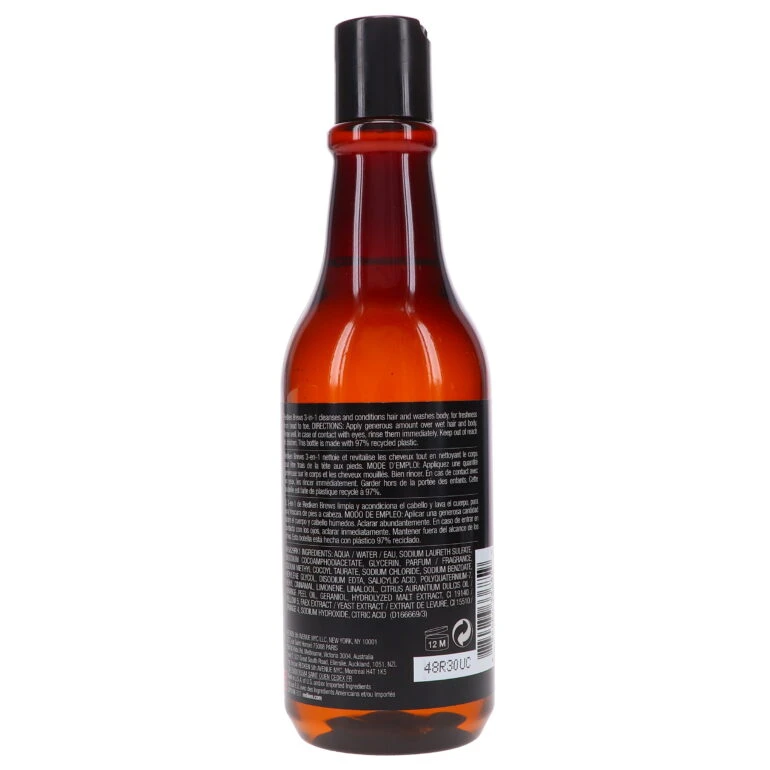 Simple Redken Brews 3-in1 Shampoo, Conditioner And Body Wash 10 Oz 7 Simple Redken Brews 3-in1 Shampoo, Conditioner And Body Wash 10 Oz - Image 5