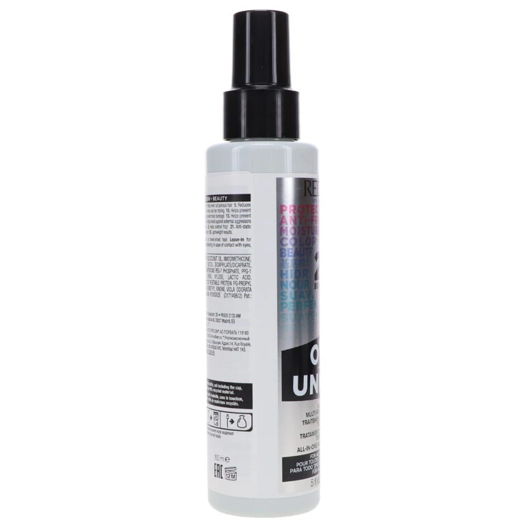 Simple Redken One United Multi-Benefit Treatment Spray 5 Oz 9 Simple Redken One United Multi-Benefit Treatment Spray 5 Oz - Image 7