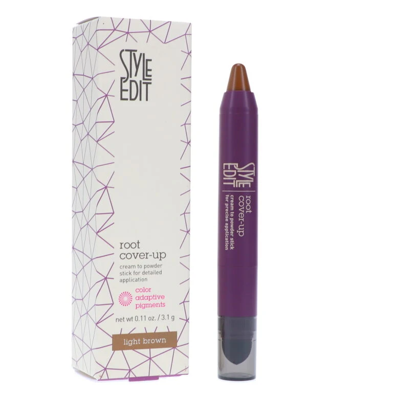 Simple Style Edit Instant Root Cover Up Stick Light Brown 0.11 Oz 3 Simple Style Edit Instant Root Cover Up Stick Light Brown 0.11 Oz