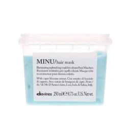 Simple Davines MINU Illuminating Hair Mask 8.73 Oz