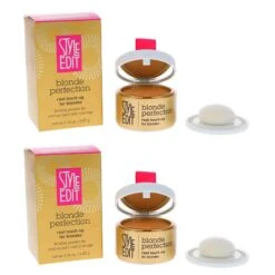 Simple Style Edit Blonde Root Touch Up Powder Dark Blonde 0.13 Oz 2 Pack -Personal Care Shop w2000h2000fitcrop 136
