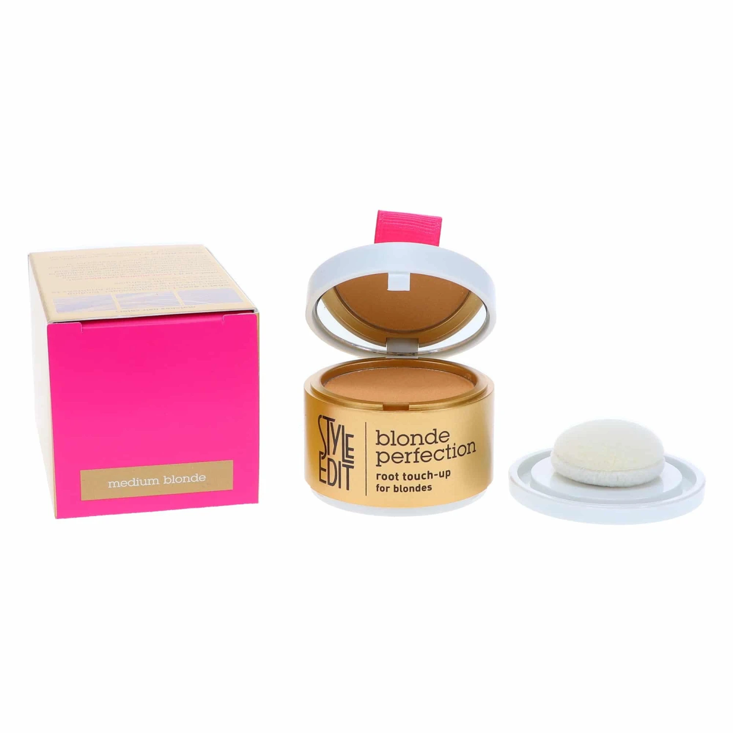 Simple Style Edit Blonde Root Touch Up Powder Medium Blonde 0.13 Oz 4 Simple Style Edit Blonde Root Touch Up Powder Medium Blonde 0.13 Oz - Image 2