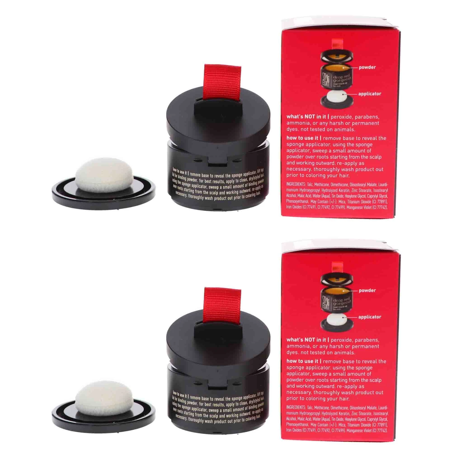 Simple Style Edit Drop Red Gorgeous Touch Up Powder Light Red 0.13 Oz 2 Pack 9 Simple Style Edit Drop Red Gorgeous Touch Up Powder Light Red 0.13 Oz 2 Pack - Image 7