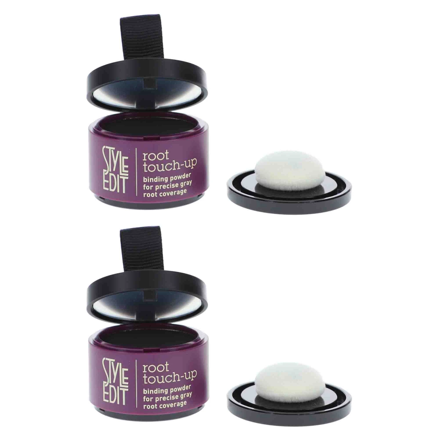 Simple Style Edit Root Touch Up Powder Black 0.13 Oz 2 Pack 3 Simple Style Edit Root Touch Up Powder Black 0.13 Oz 2 Pack