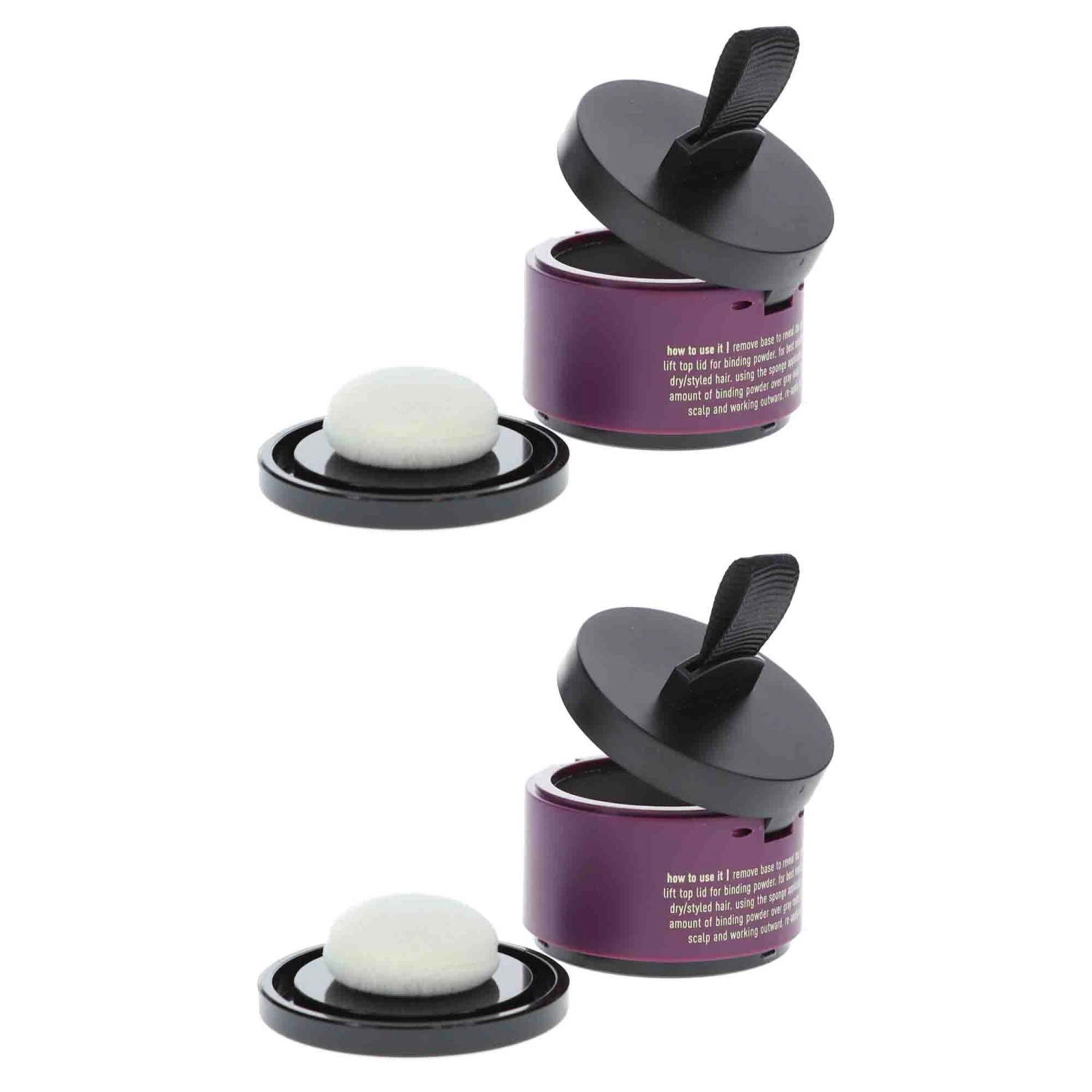 Simple Style Edit Root Touch Up Powder Black 0.13 Oz 2 Pack 5 Simple Style Edit Root Touch Up Powder Black 0.13 Oz 2 Pack - Image 3