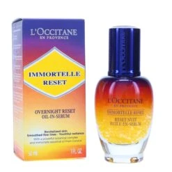 Simple L’Occitane Immortelle Reset Overnight Oil-In-Serum 1 Oz