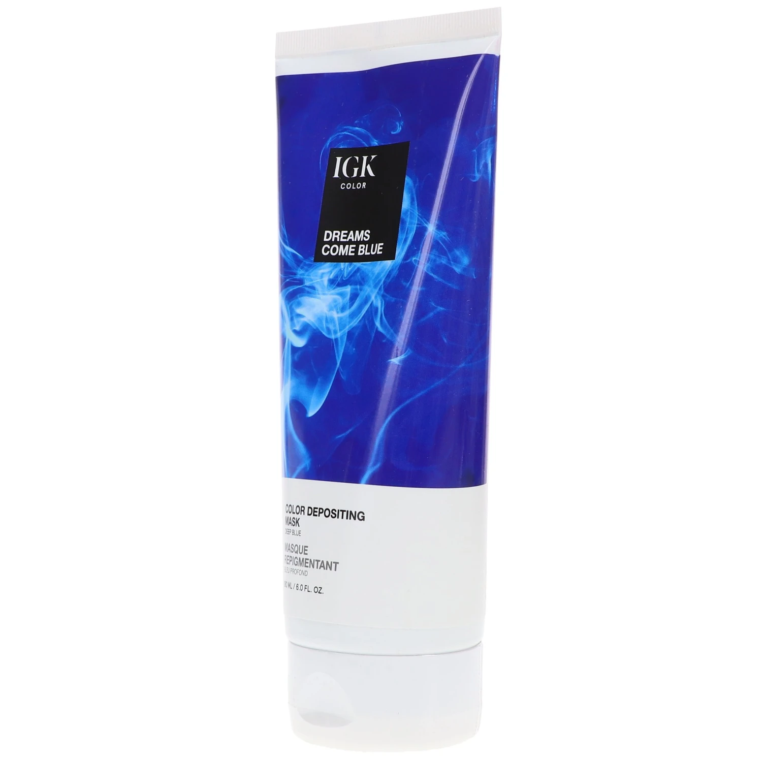 Simple IGK Color Depositing Hair Mask Dreams Come True (Deep Blue) 6 Oz 4 Simple IGK Color Depositing Hair Mask Dreams Come True (Deep Blue) 6 Oz - Image 2